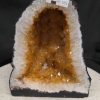 Citrine Geode 502 Crystal Cluster Druzy Premium Grade 5.63kg H23xW19xD12cm