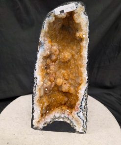 Citrine Geode 508 Crystal Cluster Druzy Premium Grade 6.7kg H33xW16xD13cm