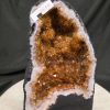 Citrine Geode 510 Crystal Cluster Druzy Premium Grade 6.12kg H28xW17xD12cm