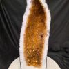 Tall Citrine Geode 512 Crystal Cluster Druzy Premium Grade 11.79kg H48xW16xD12cm