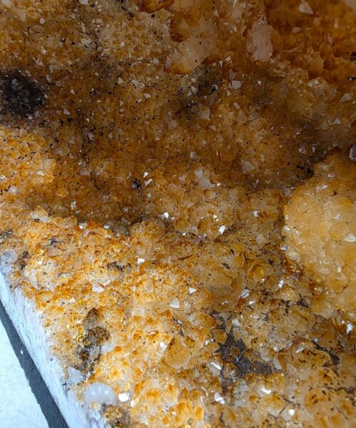 Citrine Geode 514 Crystal Cluster Druzy Premium Grade 11.97kg H22xW28xD19cm - Image 8