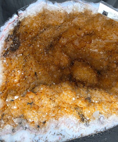 Citrine Geode 514 Crystal Cluster Druzy Premium Grade 11.97kg H22xW28xD19cm - Image 9