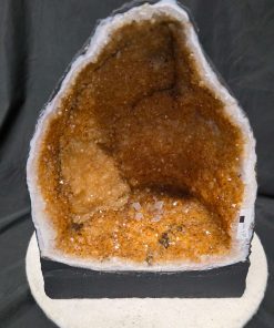 Citrine Geode 520 Crystal Cluster Druzy Premium Grade 16.50kg H23xW25xD21cm