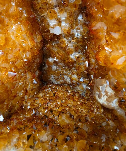Tall Citrine Geode 533 Crystal Cluster Druzy Premium Grade 20.33kg H45xW22xD19cm - Image 7
