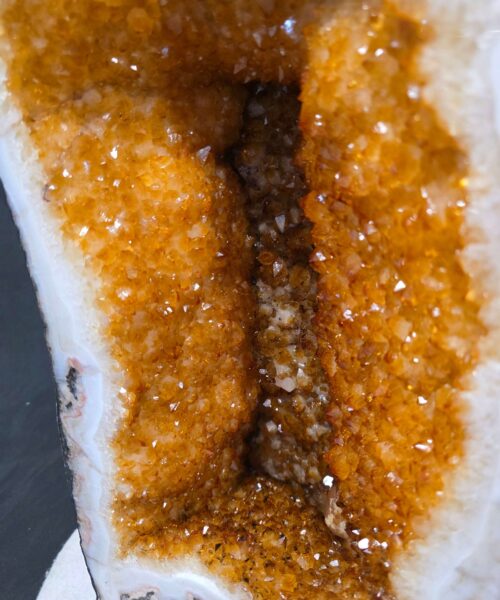 Tall Citrine Geode 533 Crystal Cluster Druzy Premium Grade 20.33kg H45xW22xD19cm - Image 8
