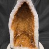 Tall Citrine Geode 534 Crystal Cluster Druzy Premium Grade 24.42kg H48xW25xD19cm