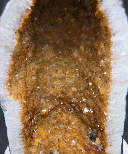 Tall Citrine Geode 534 Crystal Cluster Druzy Premium Grade 24.42kg H48xW25xD19cm - Image 4