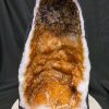 Tall Citrine Geode 535 Crystal Cluster Druzy Premium Grade 22.44kg H46xW26xD20cm