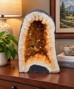 Citrine Geode 538 Crystal Cluster Druzy Premium Grade 24.9kg H37xW26xD22cm
