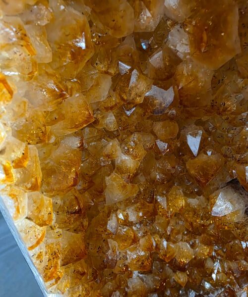 Citrine Geode 538 Crystal Cluster Druzy Premium Grade 24.9kg H37xW26xD22cm - Image 8