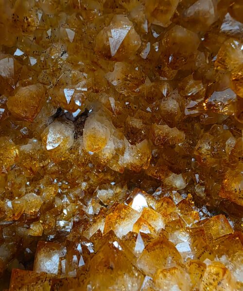 Citrine Geode 538 Crystal Cluster Druzy Premium Grade 24.9kg H37xW26xD22cm - Image 9