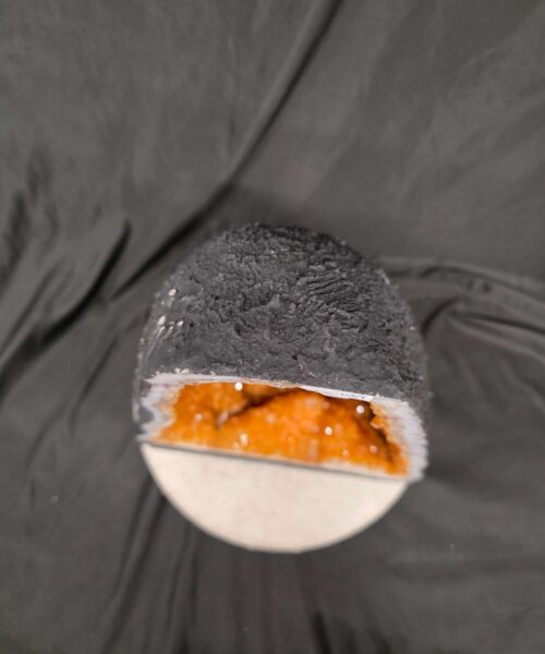 Tall Citrine Geode 539 Crystal Cluster Druzy Premium Grade 30.48kg H46xW31xD23cm - Image 5