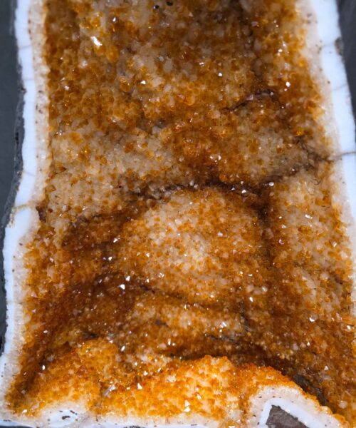 Tall Citrine Geode 539 Crystal Cluster Druzy Premium Grade 30.48kg H46xW31xD23cm - Image 9