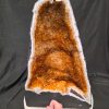 Tall Citrine Geode 539 Crystal Cluster Druzy Premium Grade 30.48kg H46xW31xD23cm