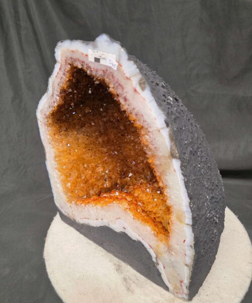 Citrine Geode 540 Crystal Cluster Druzy Premium Grade 25.1kg H34xW29xD21cm - Image 9