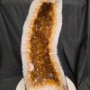 Tall Citrine Geode 542 Crystal Cluster Druzy Premium Grade 27.46kg H53xW25xD19cm