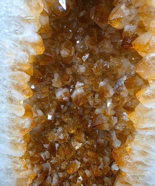 Tall Citrine Geode 542 Crystal Cluster Druzy Premium Grade 27.46kg H53xW25xD19cm - Image 9