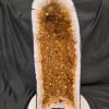 Tall Citrine Geode 545 Crystal Cluster Druzy Premium Grade 29.05kg H62xW23xD20cm