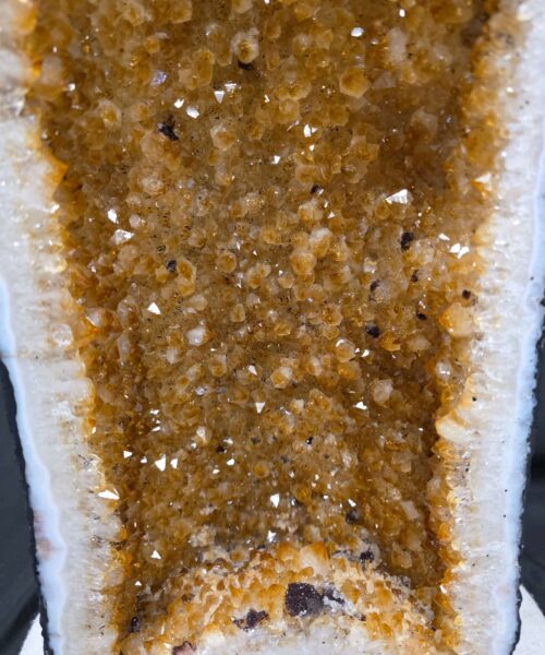 Tall Citrine Geode 545 Crystal Cluster Druzy Premium Grade 29.05kg H62xW23xD20cm - Image 9