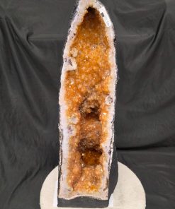 Tall Citrine Geode 546 Crystal Cluster Druzy Premium Grade 21.71kg H61xW17xD22cm