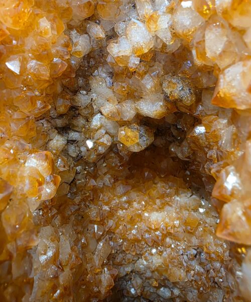 Tall Citrine Geode 546 Crystal Cluster Druzy Premium Grade 21.71kg H61xW17xD22cm - Image 4
