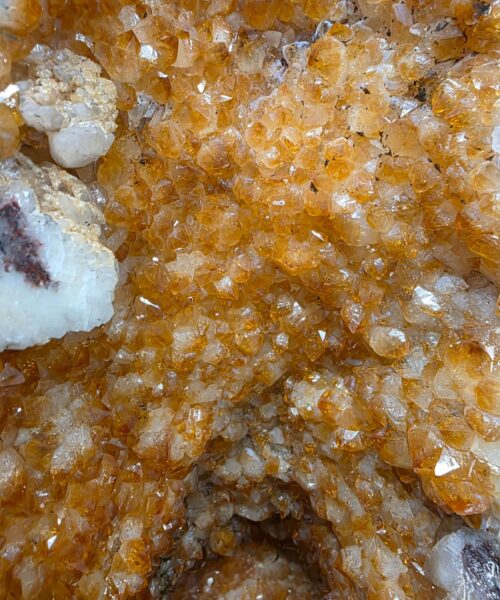 Tall Citrine Geode 546 Crystal Cluster Druzy Premium Grade 21.71kg H61xW17xD22cm - Image 5