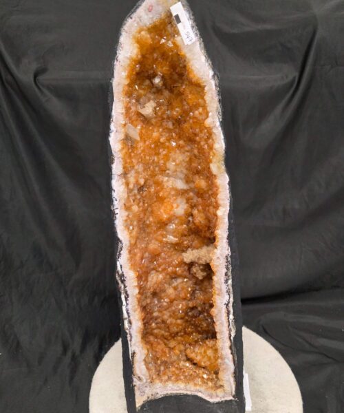 Tall Citrine Geode 547 Crystal Cluster Druzy Premium Grade 22.39kg H62xW18xD22cm - Image 10