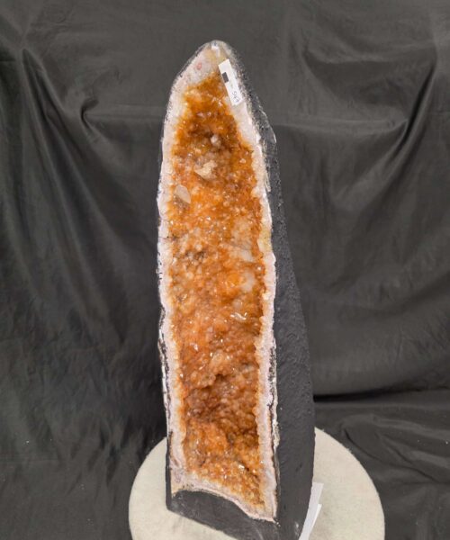 Tall Citrine Geode 547 Crystal Cluster Druzy Premium Grade 22.39kg H62xW18xD22cm - Image 3