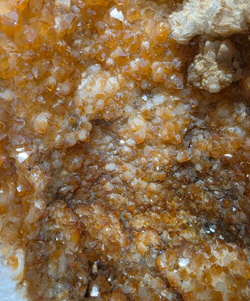 Tall Citrine Geode 547 Crystal Cluster Druzy Premium Grade 22.39kg H62xW18xD22cm - Image 9