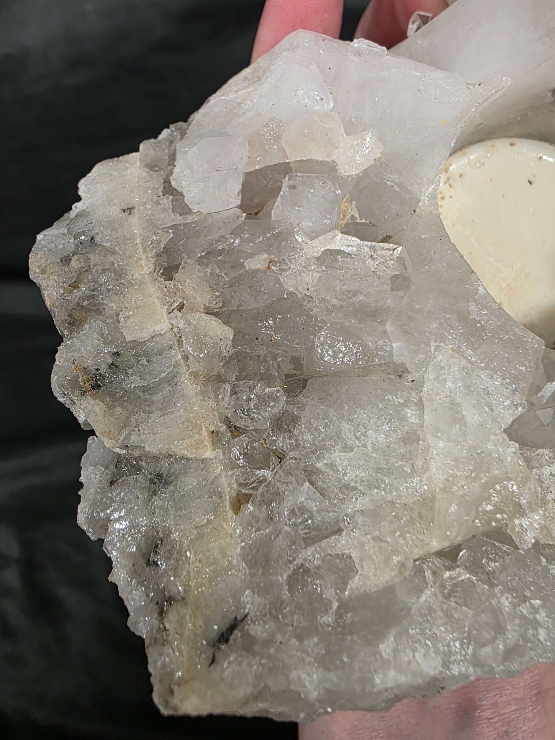Large Premium Rock Crystal Quartz Candle Holder 20A Clear Crystal White Tealight Holders 967g H9xW15xD11cm - Image 7