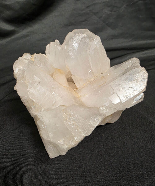 Large Premium Rock Crystal Quartz Candle Holder 21 Clear Crystal White Tealight Holders 1.567g H10xW14xD13cm - Image 10