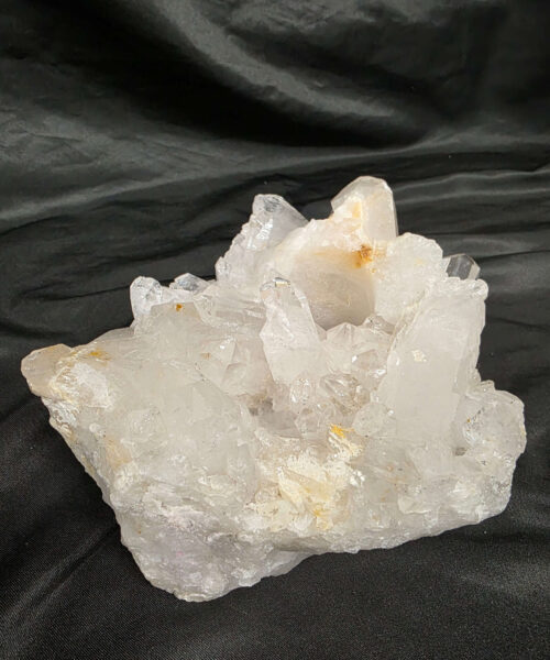 Large Premium Rock Crystal Quartz Candle Holder 25 Clear Crystal White Tealight Holders 1.655g H7.5xW16.5xD12cm - Image 4