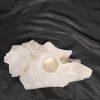 Large Premium Rock Crystal Quartz Candle Holder 30 Clear Crystal White Tealight Holders 1.708g H10xW19xD11.5cm