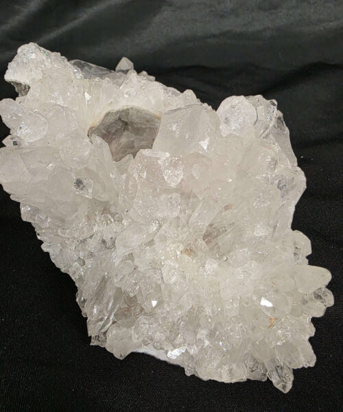 Large Premium Rock Crystal Quartz Candle Holder 36 Clear Crystal White Tealight Holders 1.006g H7xW17xD10cm - Image 10