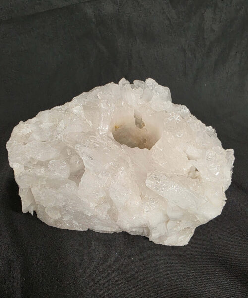 Large Premium Rock Crystal Quartz Candle Holder 37 Clear Crystal White Tealight Holders 1.491g H6xW17xD13cm - Image 5
