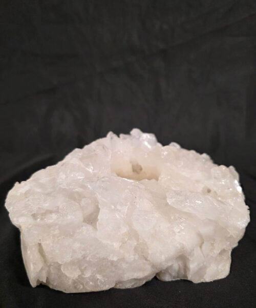 Large Premium Rock Crystal Quartz Candle Holder 37 Clear Crystal White Tealight Holders 1.491g H6xW17xD13cm - Image 10