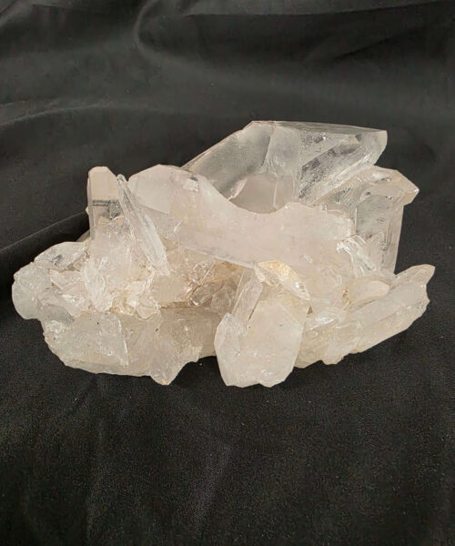 Large Premium Rock Crystal Quartz Candle Holder 41 Clear Crystal White Tealight Holders 837g H7xW16xD11cm - Image 5