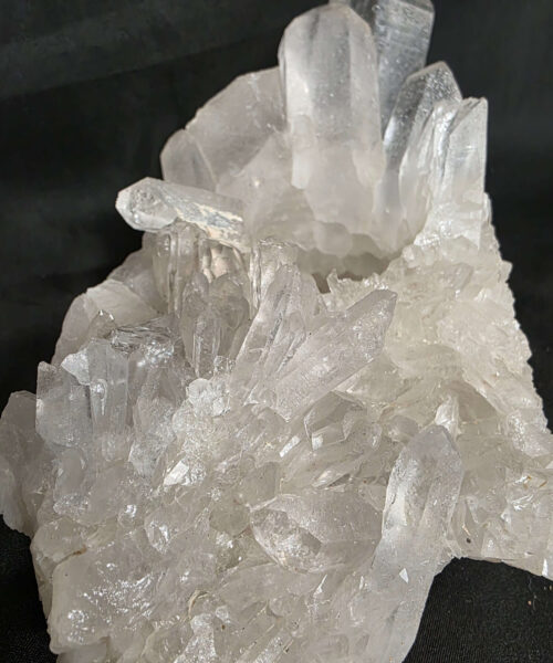 Large Premium Rock Crystal Quartz Candle Holder 42 Clear Crystal White Tealight Holders 1.266g H9.5xW20xD10cm - Image 9