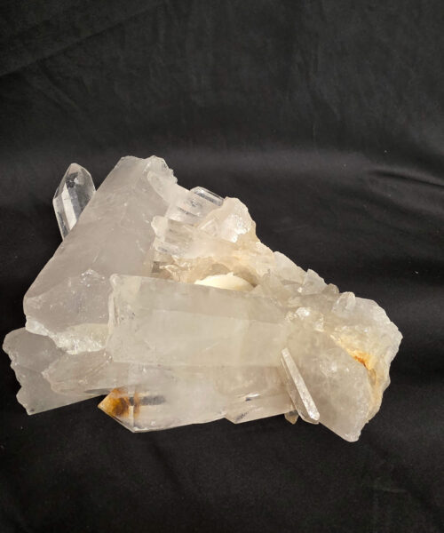 Large Premium Rock Crystal Quartz Candle Holder 43 Clear Crystal White Tealight Holders 1.391g H7xW18xD15cm - Image 7
