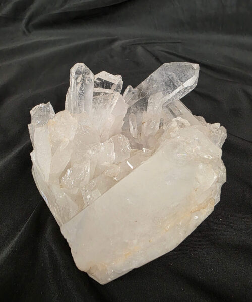 Large Premium Rock Crystal Quartz Candle Holder 47 Clear Crystal White Tealight Holders 1.713g H10xW14xD12cm - Image 5