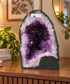 Amethyst Crystal Geode 1080 Premium Queen Grade 16.19kg H33xW23xD25cm