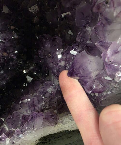 Amethyst Crystal Geode 1080 Premium Queen Grade 16.19kg H33xW23xD25cm - Image 5