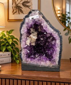 Amethyst Crystal Geode 1087 Premium Queen Grade 14.42kg H35xW24xD15cm