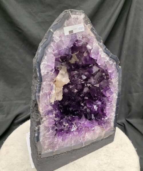 Alternative view of Amethyst Crystal Geode 1087 Premium Queen Grade 14.42kg H35xW24xD15cm