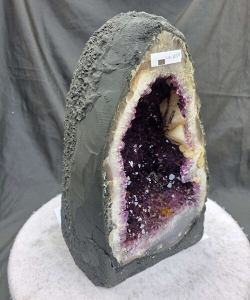 Alternative view of Amethyst Crystal Geode 1089 Premium Queen Grade 15.33kg H33xW20xD18cm