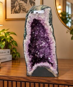 Amethyst Crystal Geode 1098 Premium Queen Grade 15.6kg H43xW21xD16cm