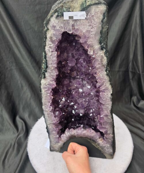 Amethyst Crystal Geode 1098 Premium Queen Grade 15.6kg H43xW21xD16cm - Image 4