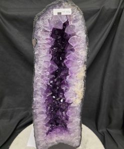 Tall Amethyst Crystal Geode 1102 Premium Queen Grade 17.01kg – H51xW18xD15cm