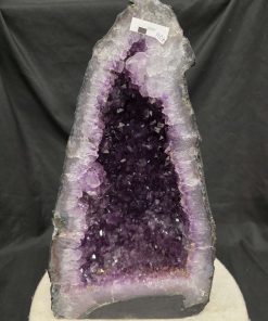 Tall Amethyst Crystal Geode 1107 Premium Queen Grade 19.23kg – H47xW27xD17cm