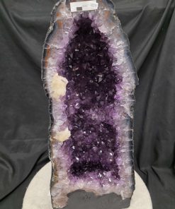 Tall Amethyst Crystal Geode 1109 Premium Queen Grade 20.43kg – H52xW22xD16cm
